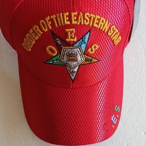 Order of the Eastern Star Hat (Red)